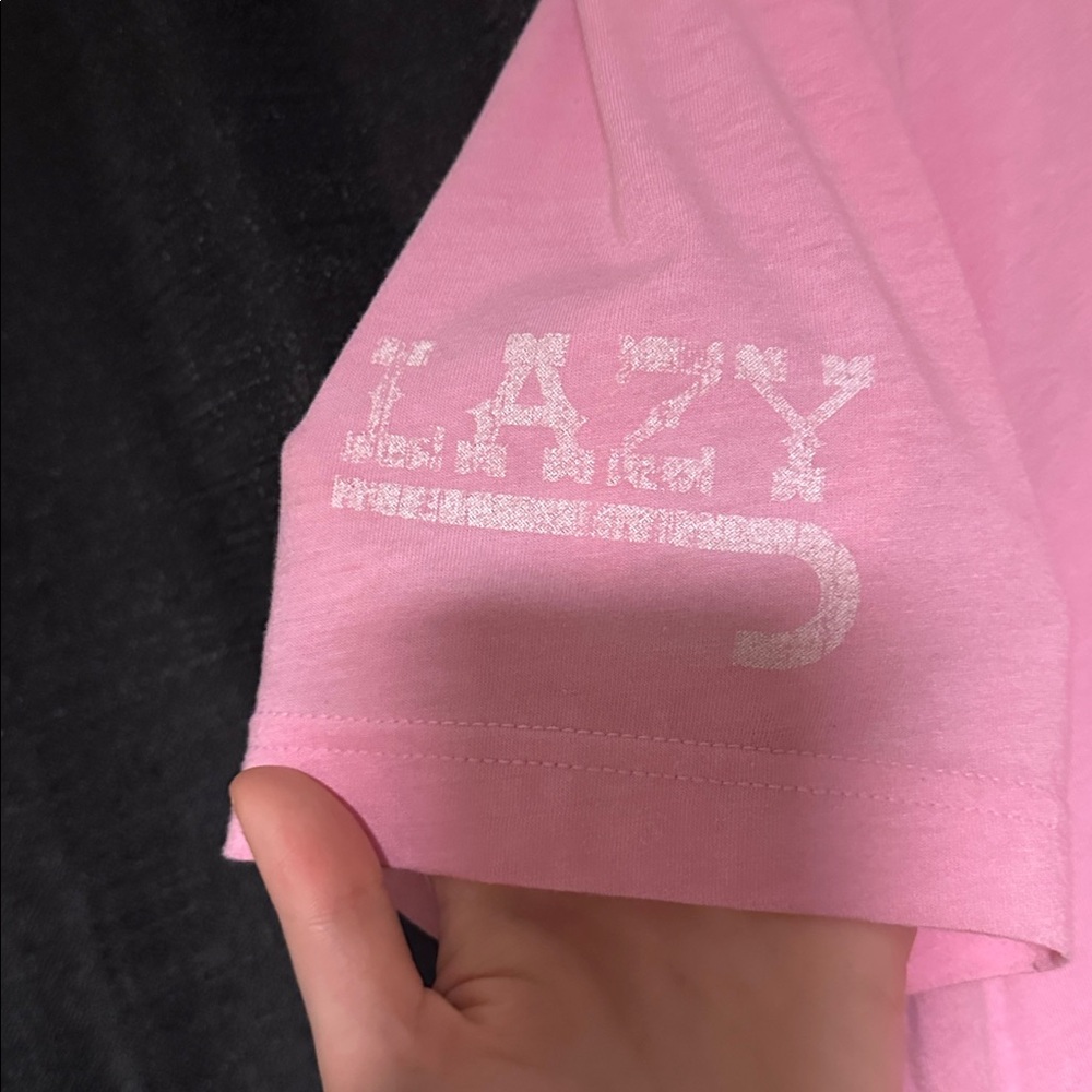 Pink Graphic Short Sleeve Tee - Picture 3 of 3